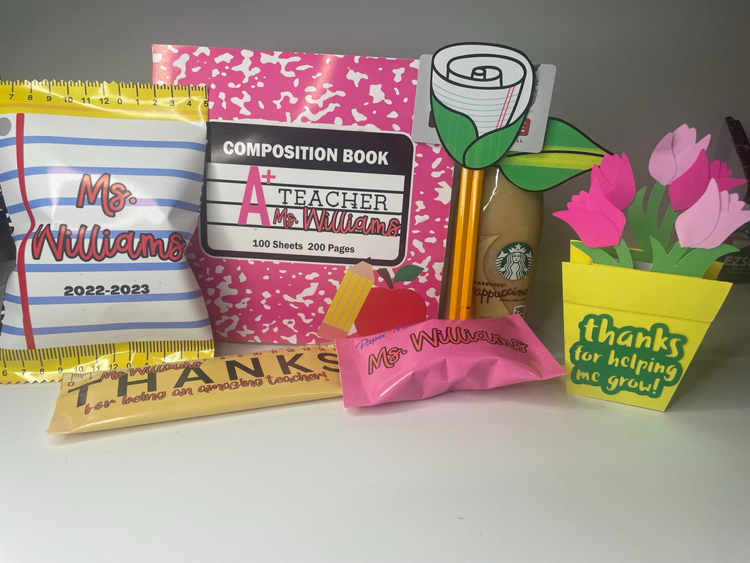 Teacher Appreciation Snack Box
