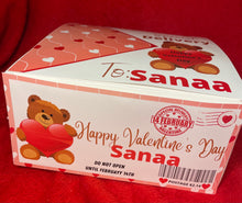 Load image into Gallery viewer, Brown Bear Valentine’s Box
