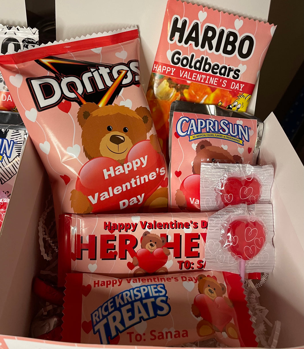 Brown Bear Valentine’s Box