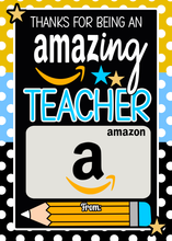 Load image into Gallery viewer, Amazing Teacher Gift Card holder
