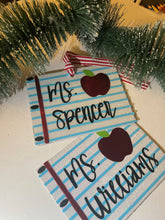Load image into Gallery viewer, Paper Teacher Ornament
